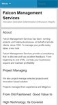 Mobile Screenshot of falconmanagementservices.com